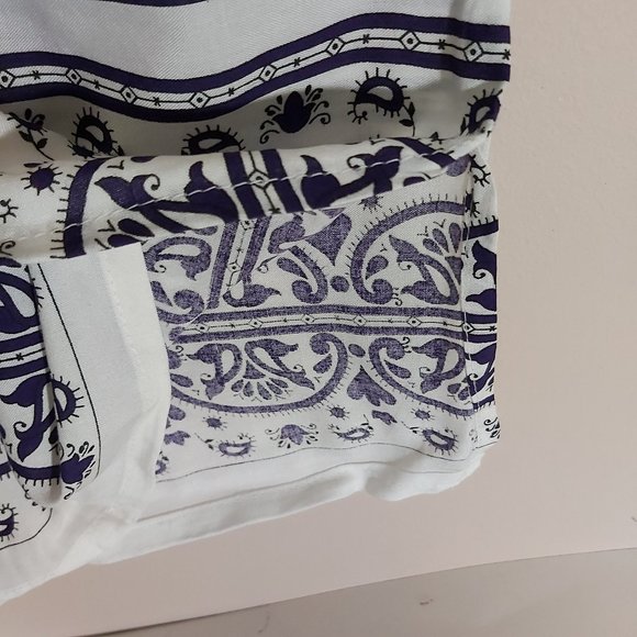 tunic shirt loose soft airy summer beach v-neck - Picture 9 of 10